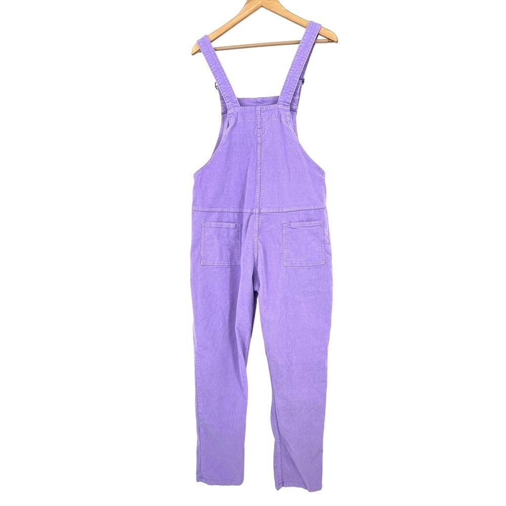 Run‎ & Fly Lavender Purple Corduroy Overalls Dungarees Womens Small - Picture 4 of 6